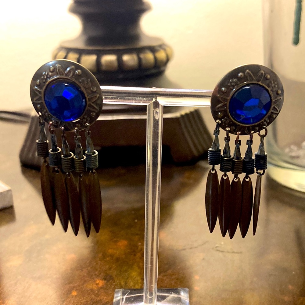 💙 Blue vintage earrings 💙